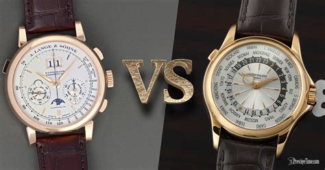 patek philippe vs lange sohne